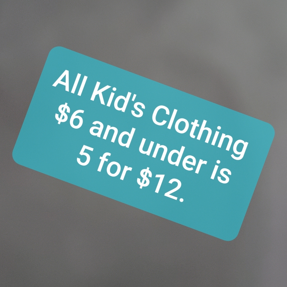 🖤5/$12 All Kid's Clothing $6 & Under